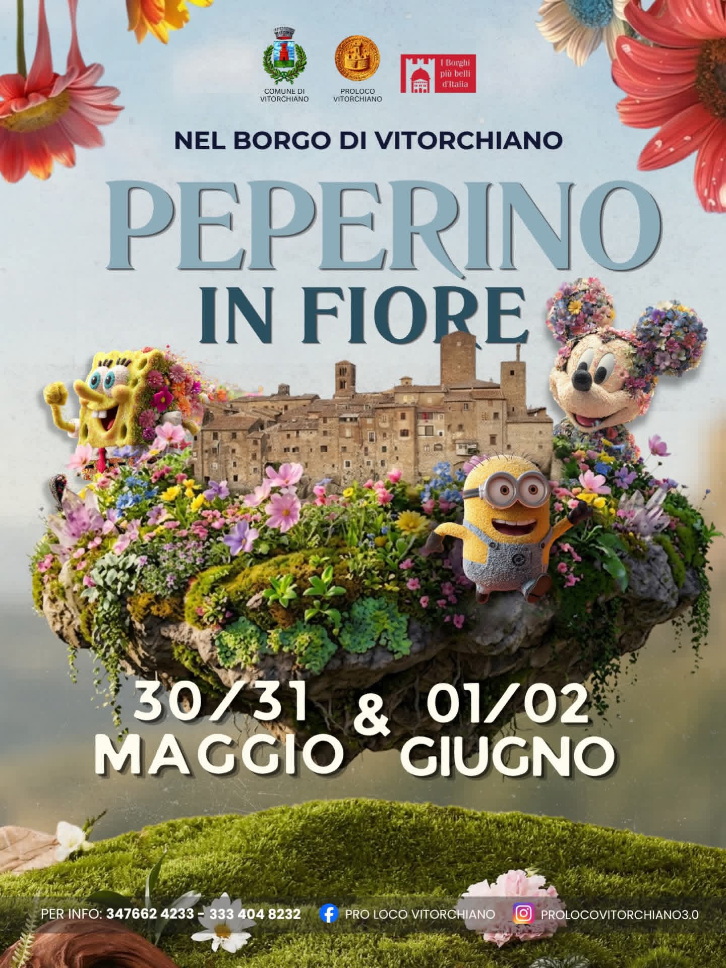 Peperino in fiore - Vitorchiano